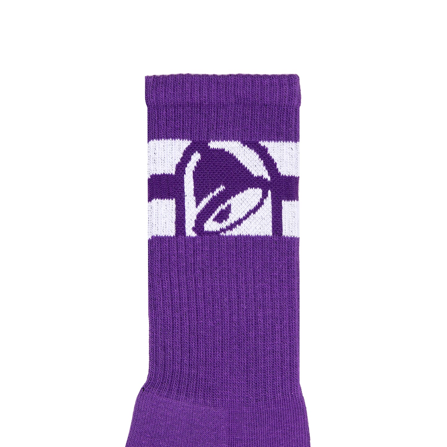 Purple Bell Logo Socks