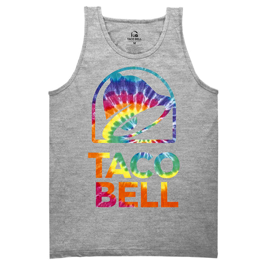 Taco Bell Tie-Dye Logo Tank Top