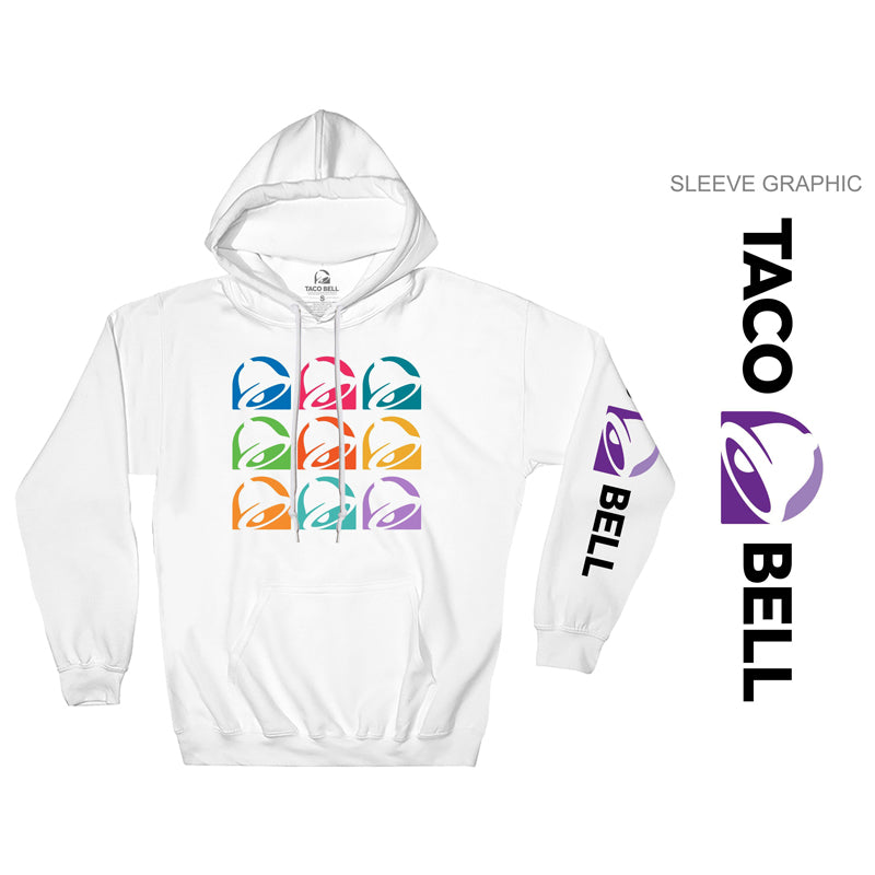 Taco Bell Colorful Logo Hoodie